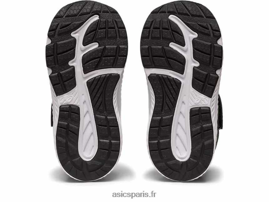 enfants Asics Contient 8 taille enfant en bas âge BXL8B24316 noir/zeste de citron vert