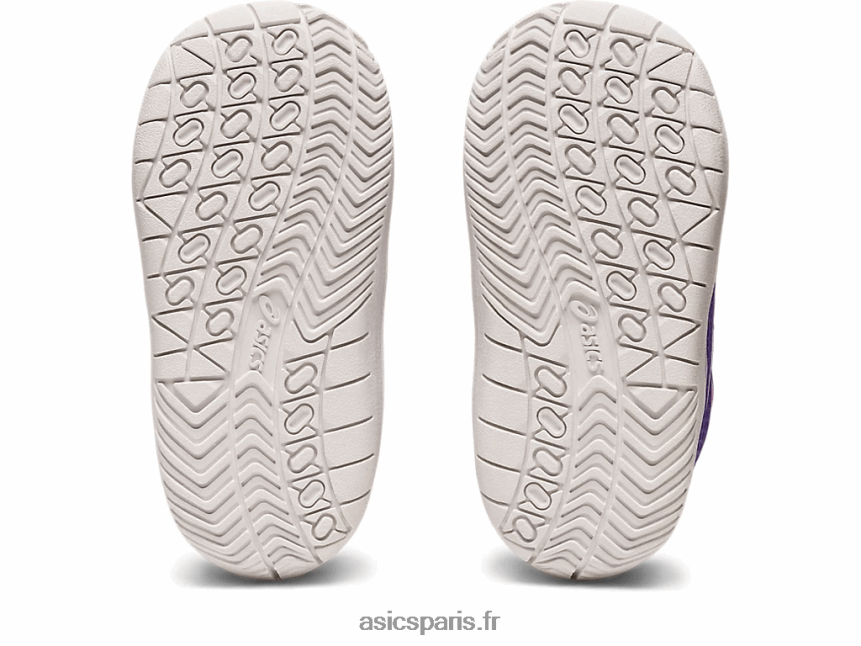 enfants Asics taille du tout-petit au japon BXL8B24325 blanc/améthyste