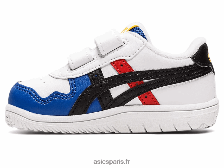 enfants Asics taille du tout-petit au japon BXL8B24428 blanc noir