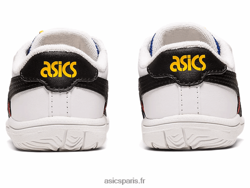 enfants Asics taille du tout-petit au japon BXL8B24428 blanc noir