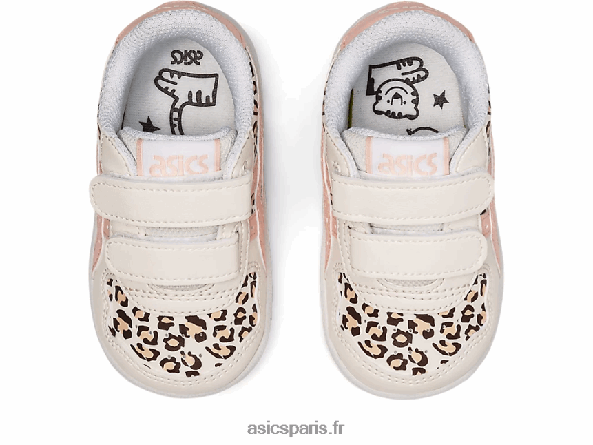 enfants Asics taille du tout-petit au japon BXL8B24469 crème/brise