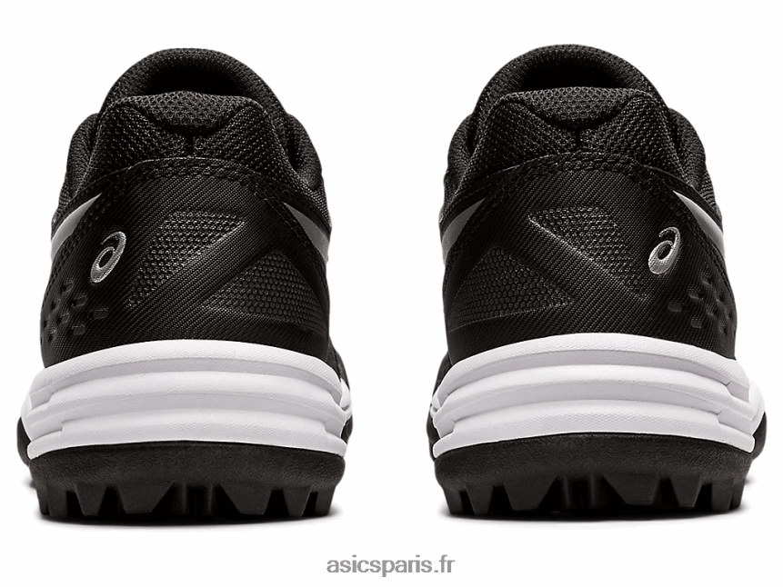 femmes Asics champ létal de gel BXL8B23578 noir/argent pur