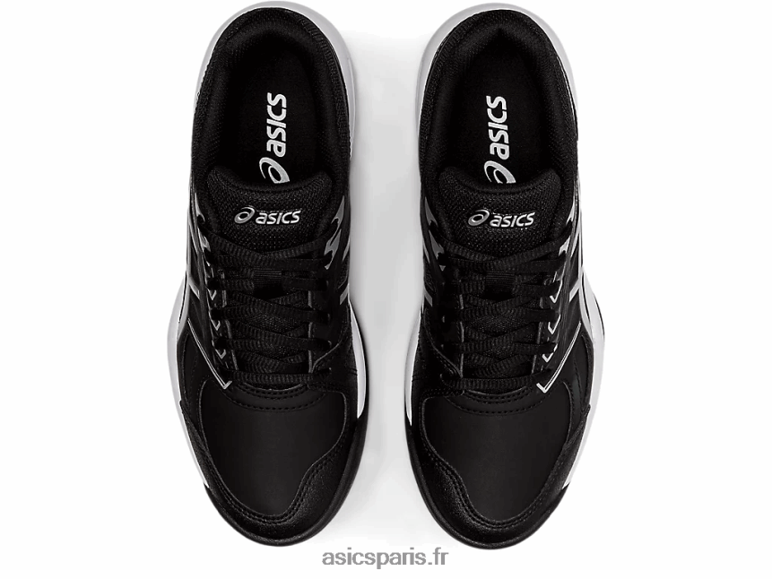 femmes Asics champ létal de gel BXL8B23578 noir/argent pur