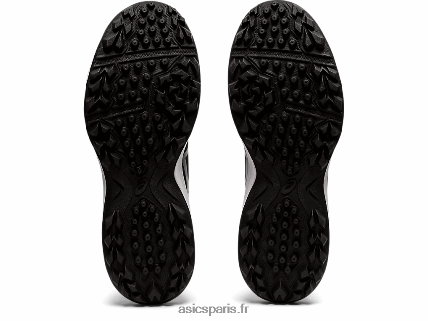 femmes Asics champ létal de gel BXL8B23578 noir/argent pur