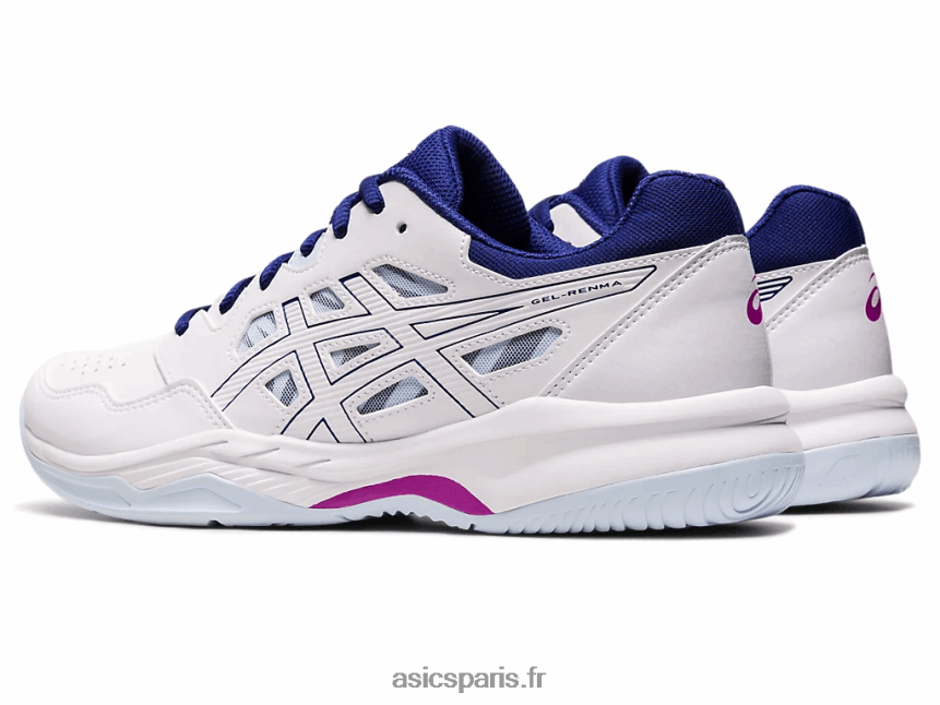 femmes Asics gel-renma BXL8B23096 blanc/bleu de plongée