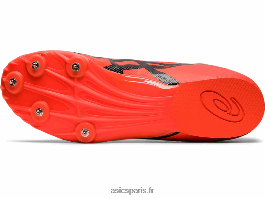 femmes Asics hyper md 7 BXL8B22095 lever du soleil rouge/noir