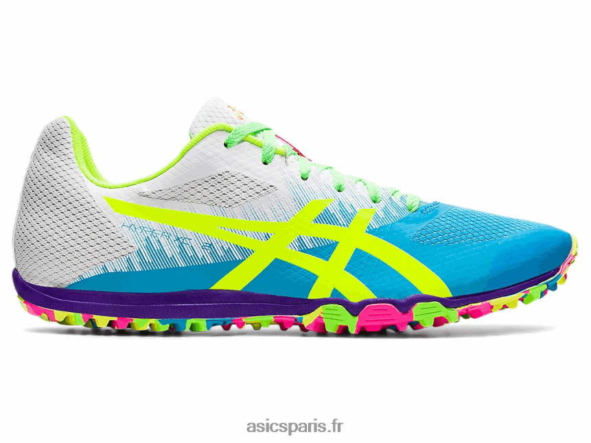 femmes Asics hyper xc 2 BXL8B21665 aqua numérique/jaune de sécurité