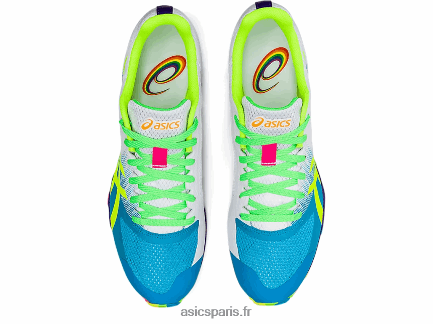 femmes Asics hyper xc 2 BXL8B21665 aqua numérique/jaune de sécurité