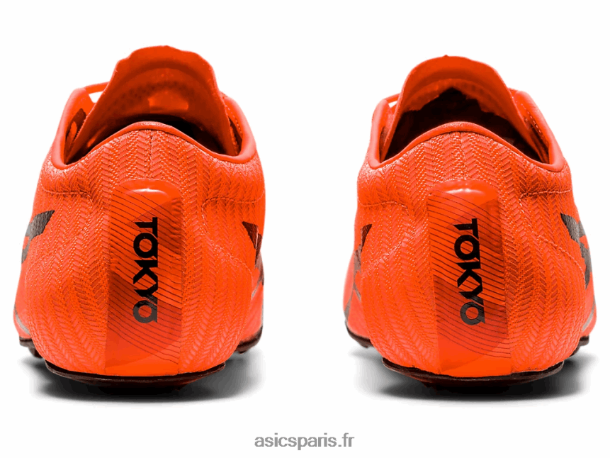 femmes Asics métasprint tokyo BXL8B22071 rouge lever de soleil/noir éclipse