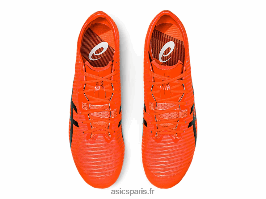 femmes Asics métasprint tokyo BXL8B22071 rouge lever de soleil/noir éclipse