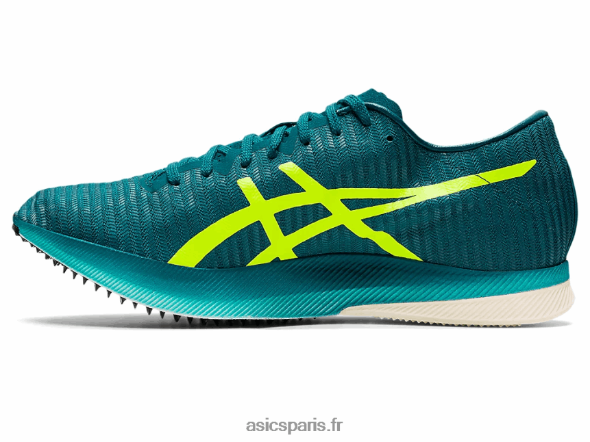 femmes Asics metaspeed ld BXL8B21382 pin velours/jaune sécurité