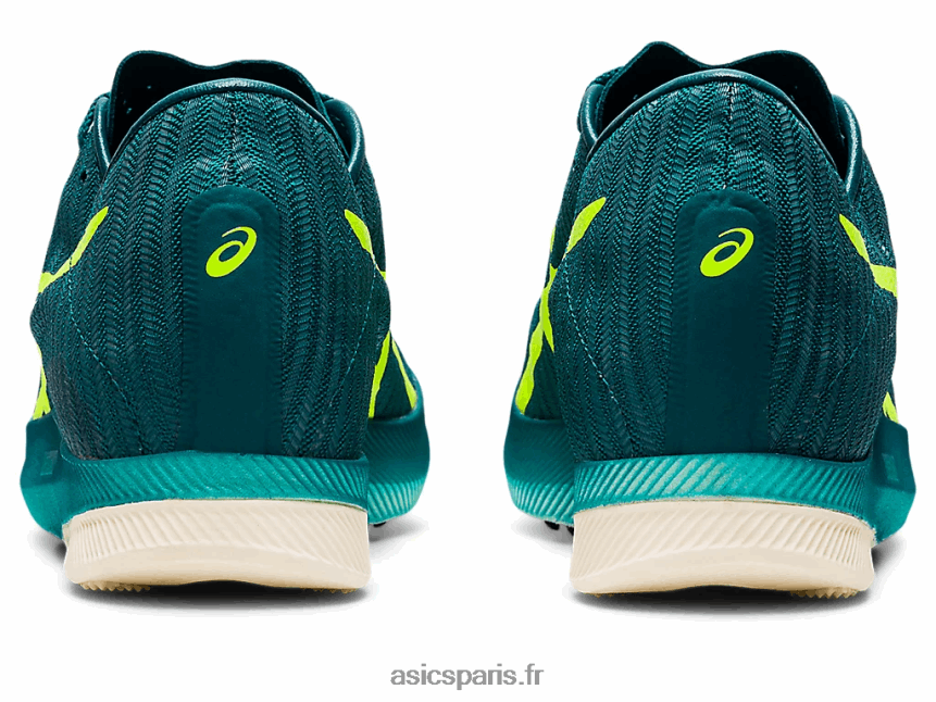 femmes Asics metaspeed ld BXL8B21382 pin velours/jaune sécurité