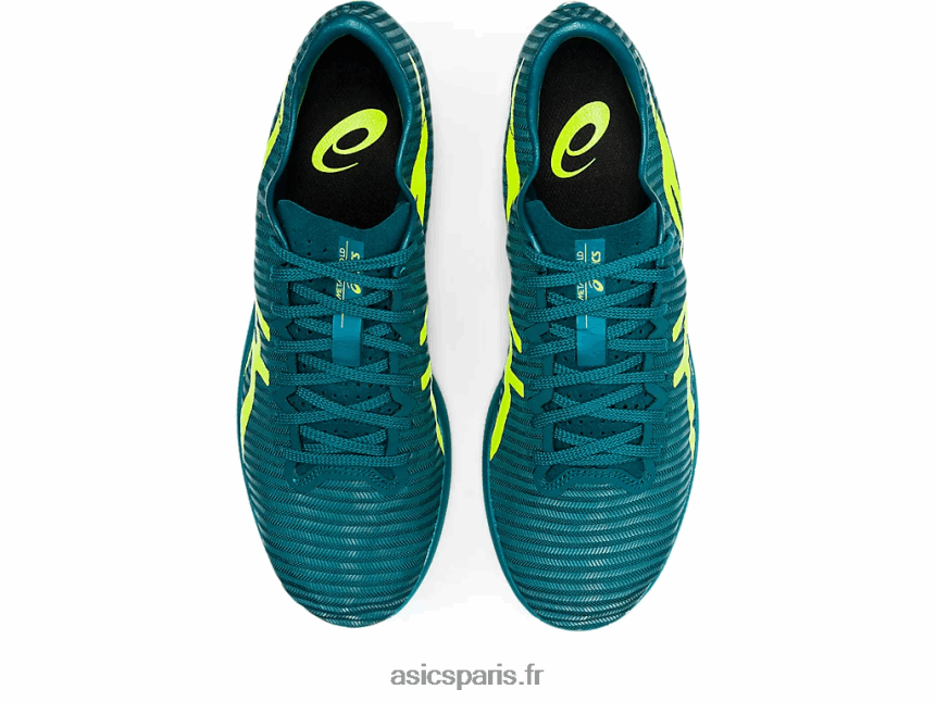 femmes Asics metaspeed ld BXL8B21382 pin velours/jaune sécurité