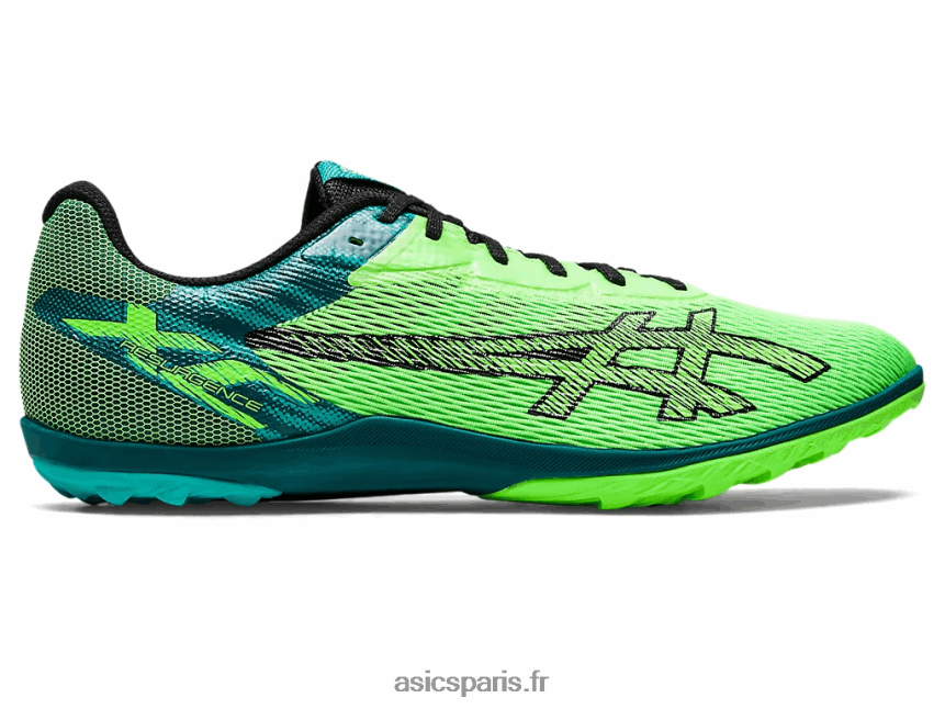femmes Asics résurgence xc BXL8B2681 gecko vert/noir