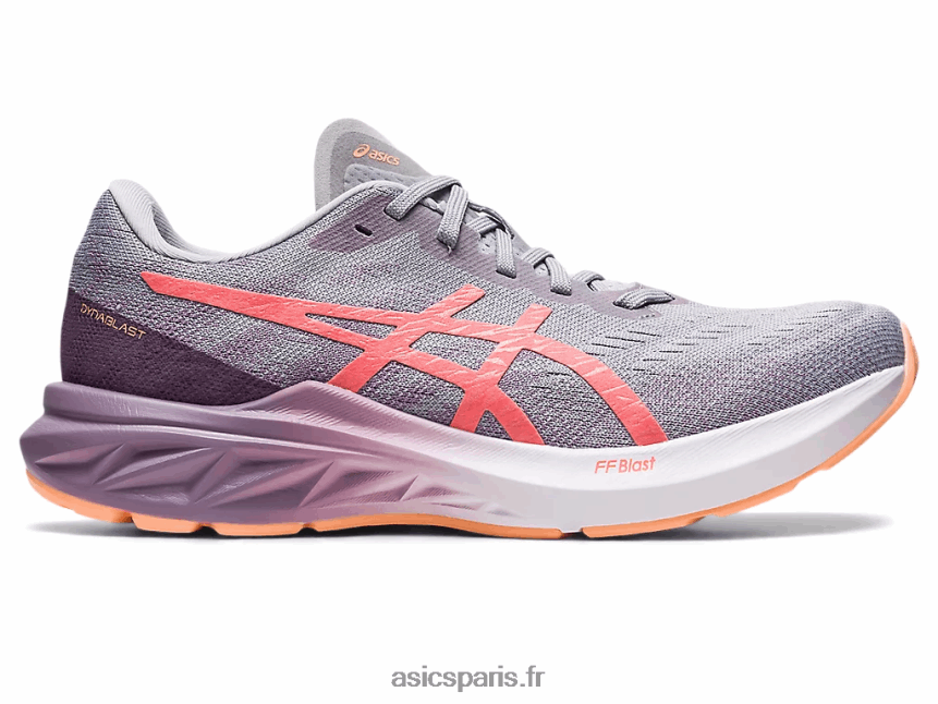 femmes Asics Dynablast 3 BXL8B22199 gris piémont/papaye