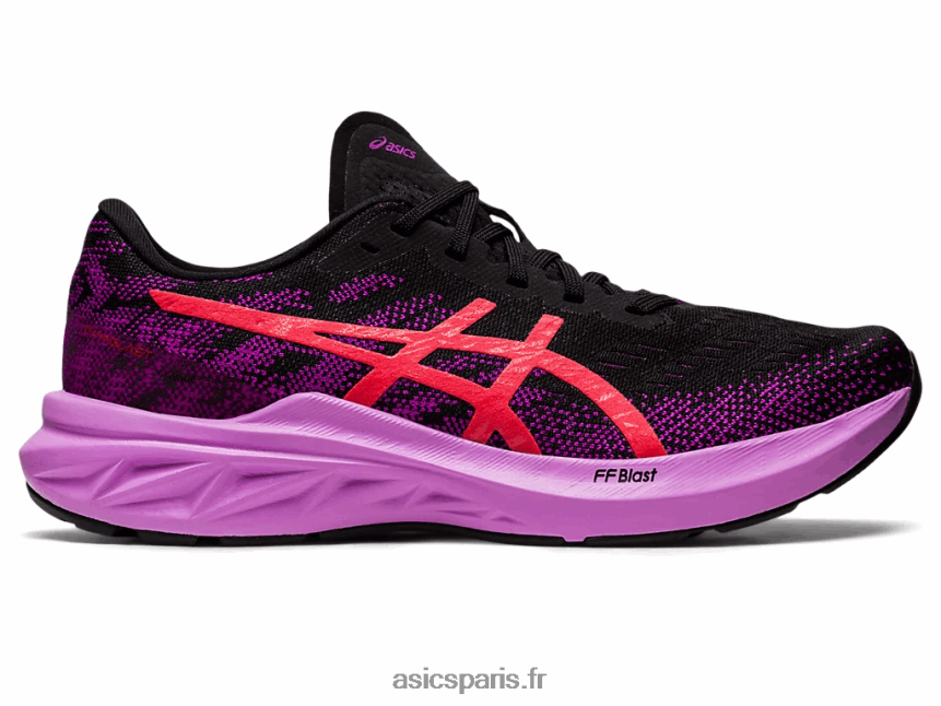 femmes Asics Dynablast 3 BXL8B22729 alerte noire/rouge