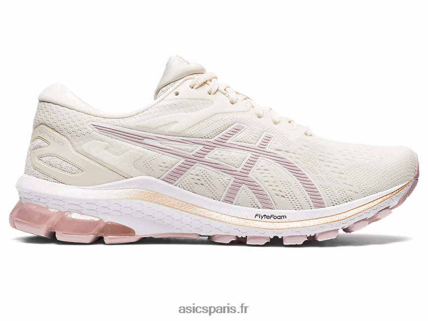 femmes Asics GT-1000 10 BXL8B22644 crème/rose des bassins versants