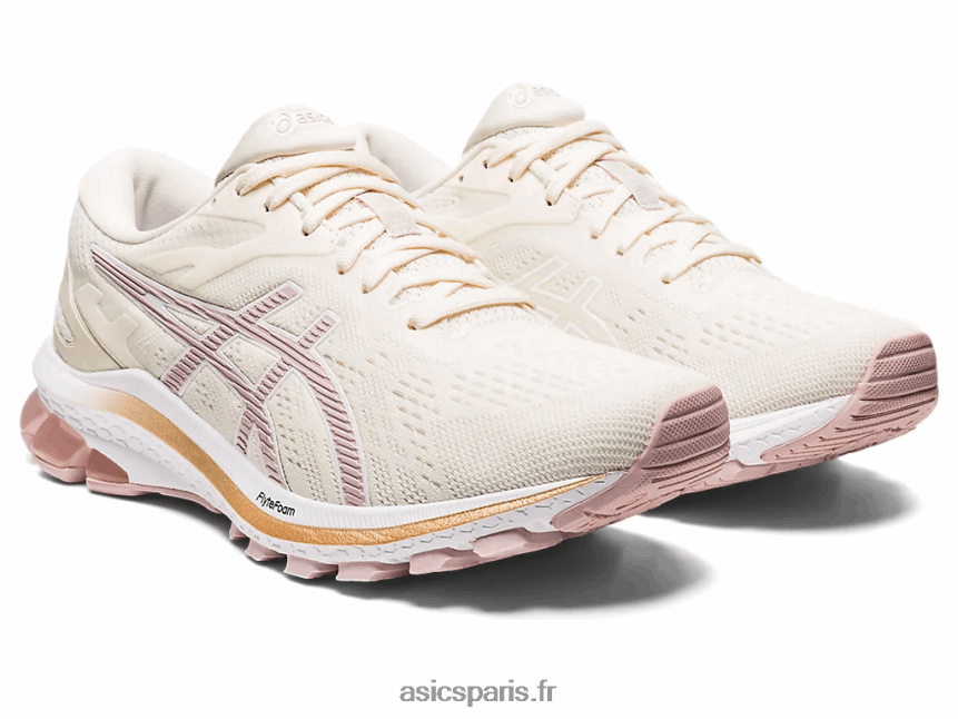 femmes Asics GT-1000 10 BXL8B22644 crème/rose des bassins versants