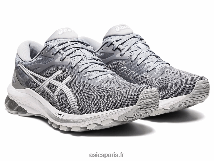 femmes Asics GT-1000 10 BXL8B23988 gris piémont/argent pur