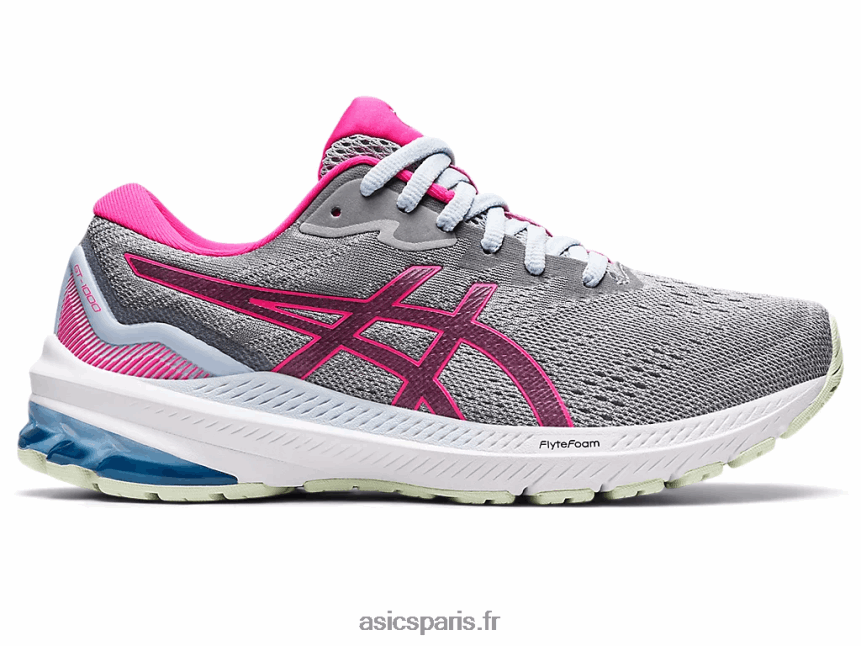 femmes Asics GT-1000 11 BXL8B22614 gris piémont/rose glo