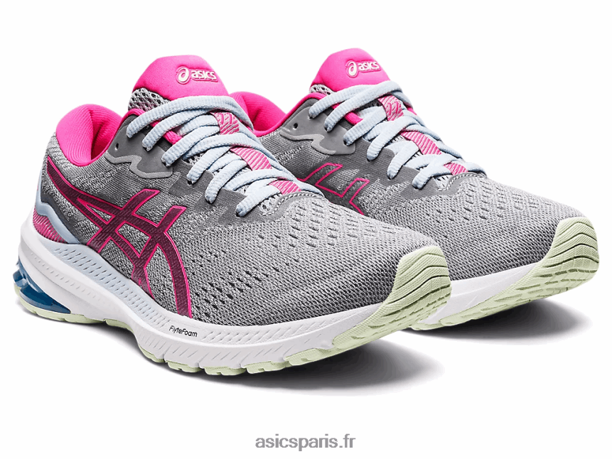 femmes Asics GT-1000 11 BXL8B22614 gris piémont/rose glo