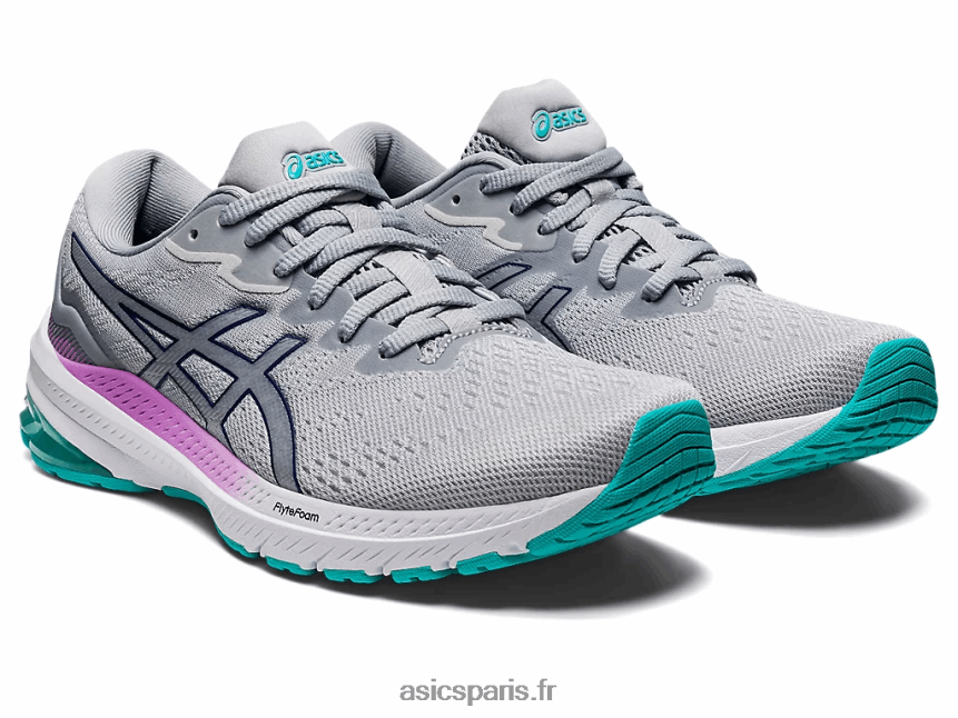 femmes Asics GT-1000 11 BXL8B22987 gris glacier/bleu plongé