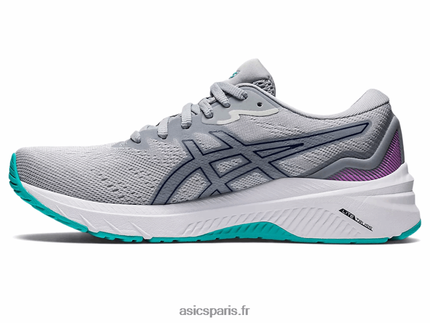 femmes Asics GT-1000 11 BXL8B22987 gris glacier/bleu plongé