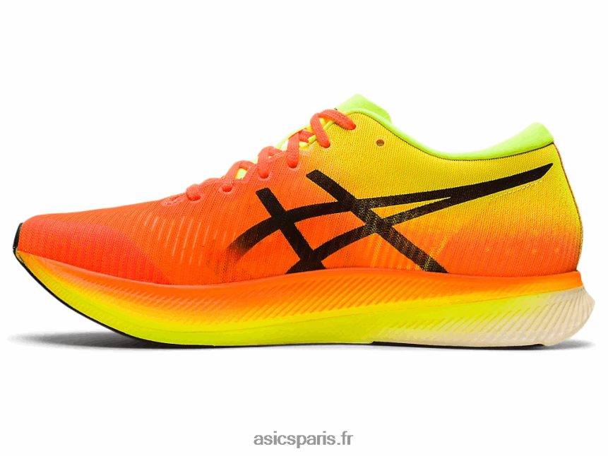 femmes Asics bord métavitesse BXL8B22845 orange vif/noir