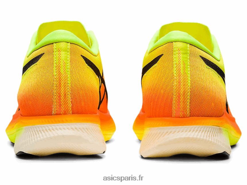 femmes Asics bord métavitesse BXL8B22845 orange vif/noir