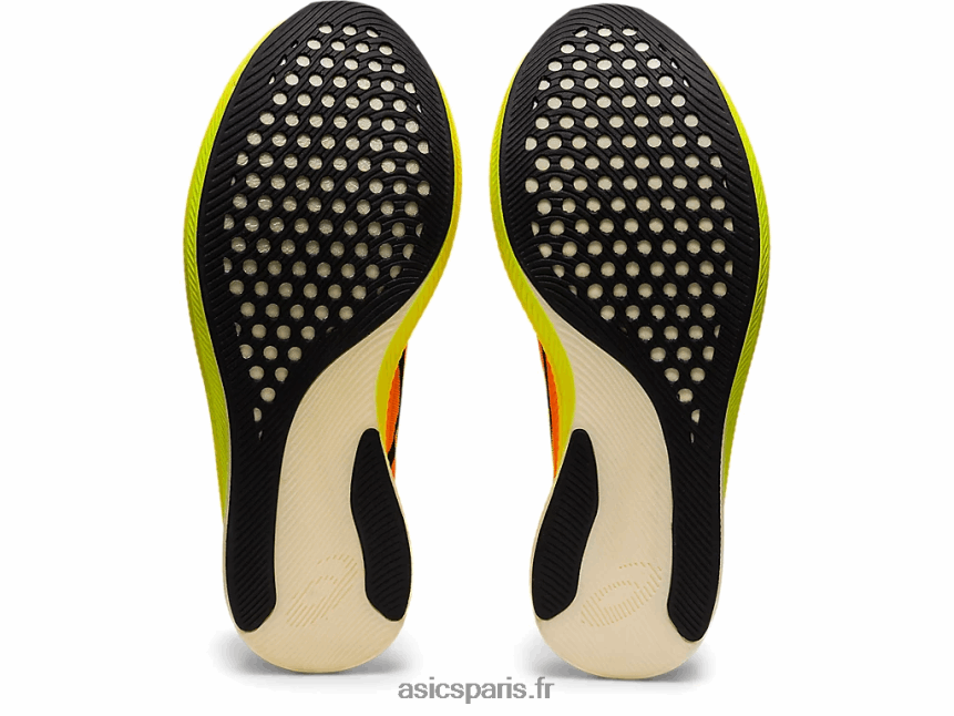 femmes Asics bord métavitesse BXL8B22845 orange vif/noir