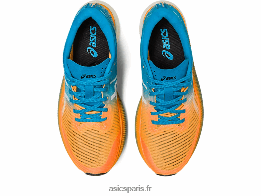 femmes Asics ciel métavitesse BXL8B22633 orange pop/bleu île