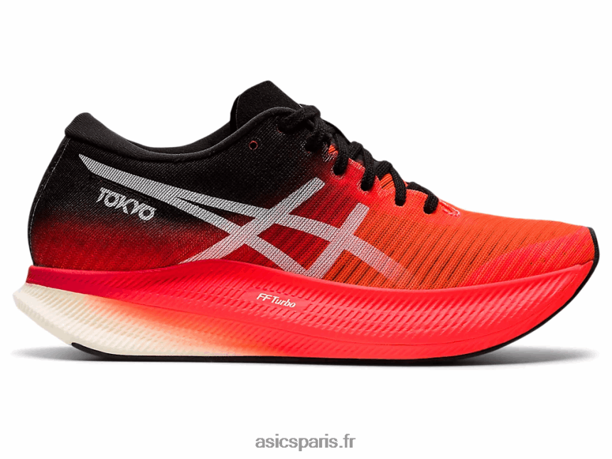 femmes Asics ciel métavitesse BXL8B23950 lever du soleil rouge/blanc