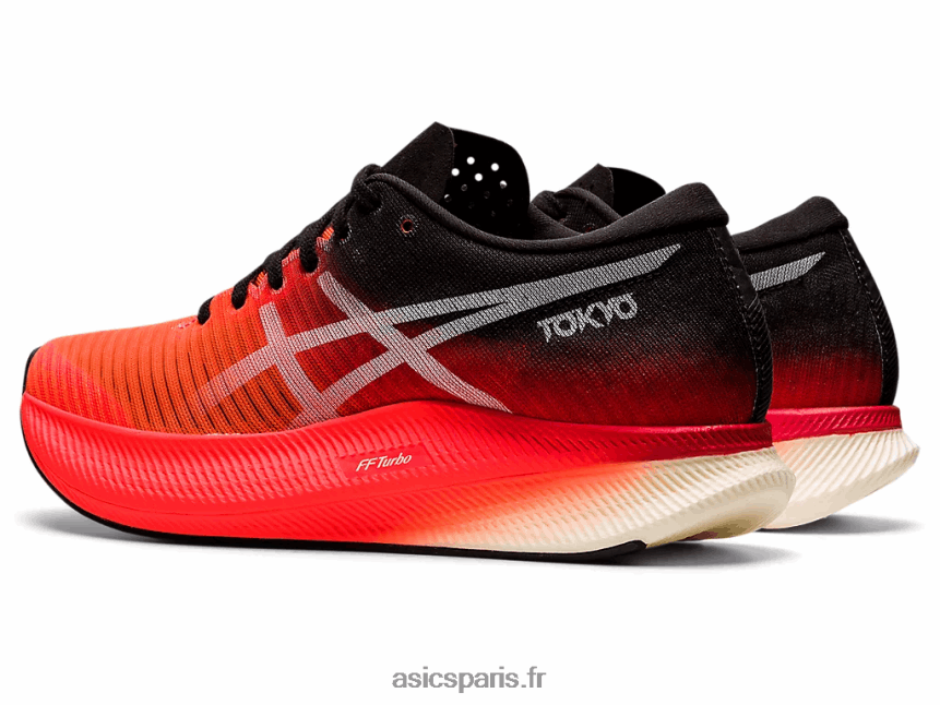 femmes Asics ciel métavitesse BXL8B23950 lever du soleil rouge/blanc