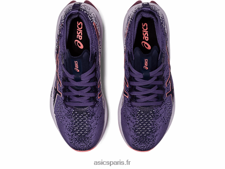 femmes Asics explosion de gel-kinsei BXL8B22419 violet poussiéreux/papaye