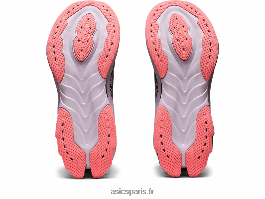 femmes Asics explosion de gel-kinsei BXL8B22419 violet poussiéreux/papaye