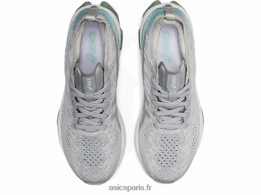 femmes Asics explosion de gel-kinsei BXL8B22593 gris glacier/gris piémont