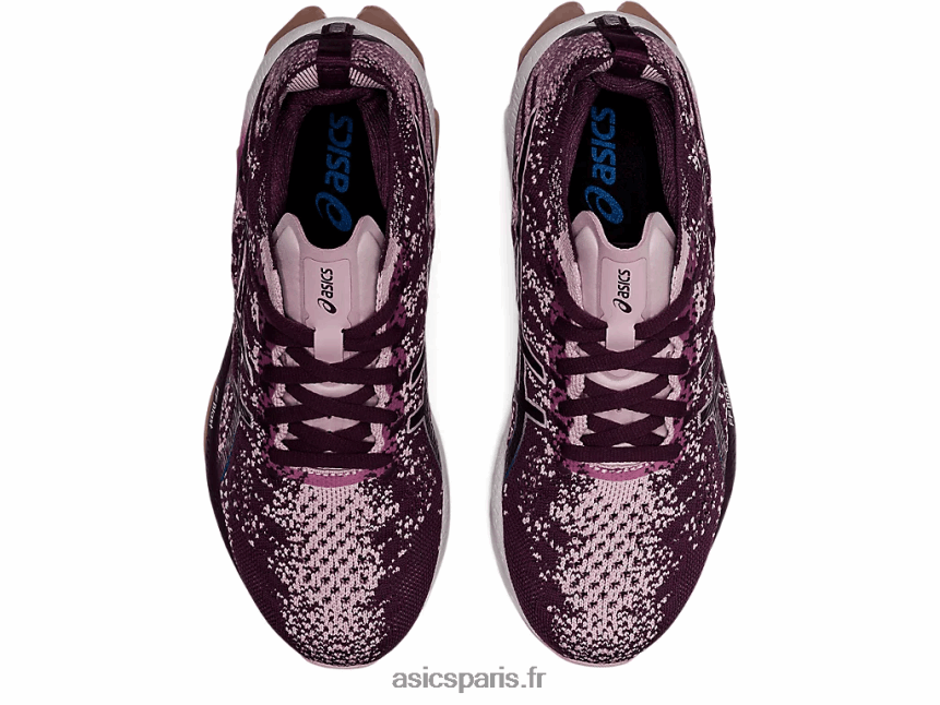 femmes Asics explosion de gel-kinsei BXL8B23607 prune profond/rose à peine