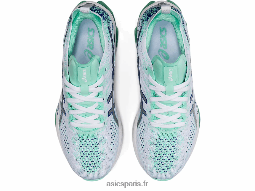 femmes Asics explosion de gel-kinsei BXL8B23679 blanc/argent pur