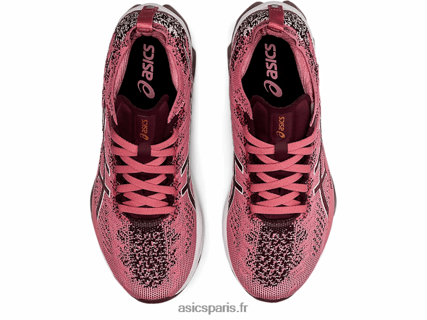 femmes Asics explosion de gel-kinsei BXL8B23680 rose fumé/mars profond