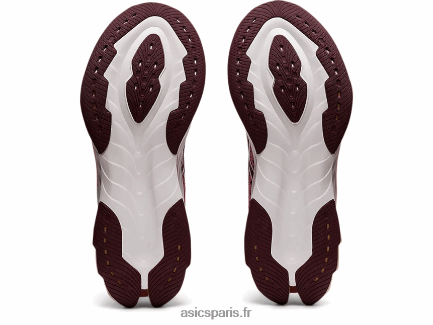 femmes Asics explosion de gel-kinsei BXL8B23680 rose fumé/mars profond