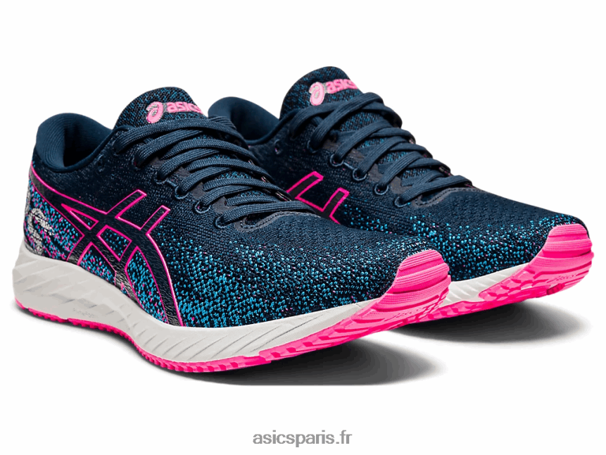 femmes Asics formateur gel-ds 26 BXL8B23925 bleu français/rose vif