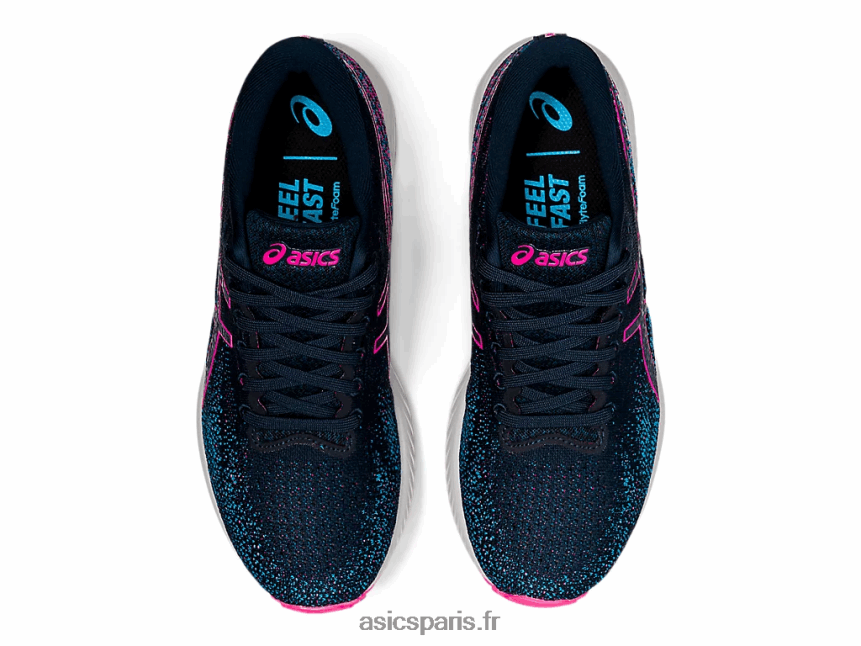 femmes Asics formateur gel-ds 26 BXL8B23925 bleu français/rose vif
