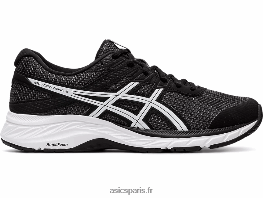 femmes Asics gel-content 6 torsion BXL8B22584 gris graphite/blanc