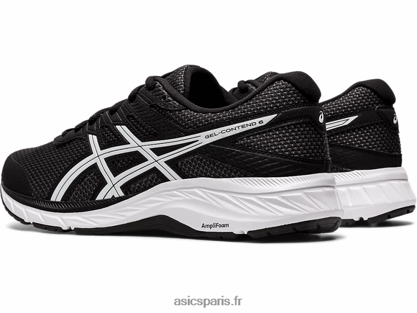 femmes Asics gel-content 6 torsion BXL8B22584 gris graphite/blanc