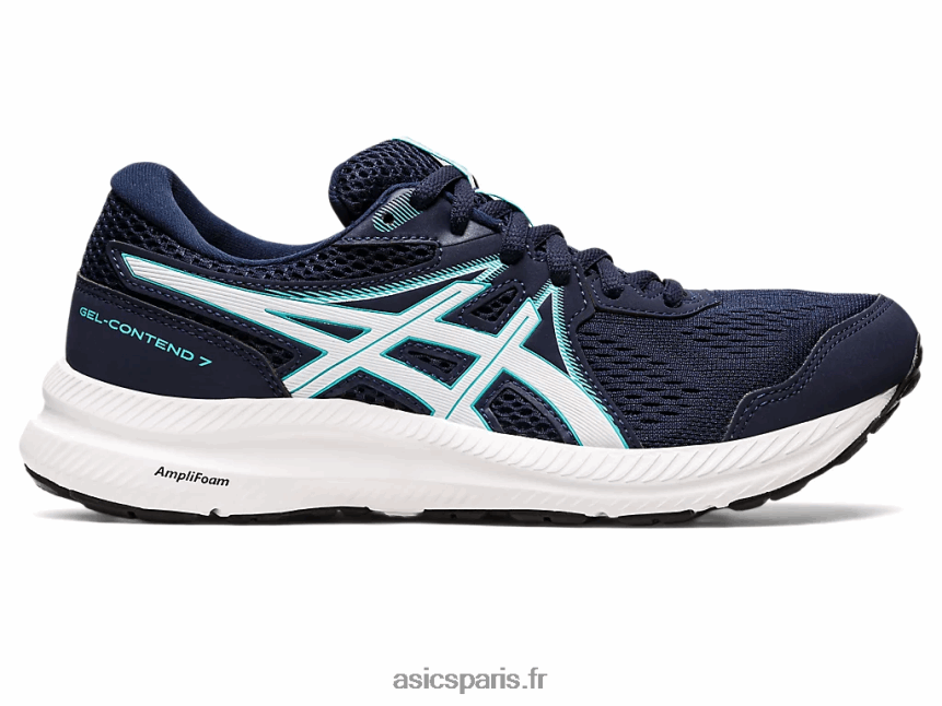 femmes Asics gel-content 7 BXL8B22632 minuit/mer apaisante