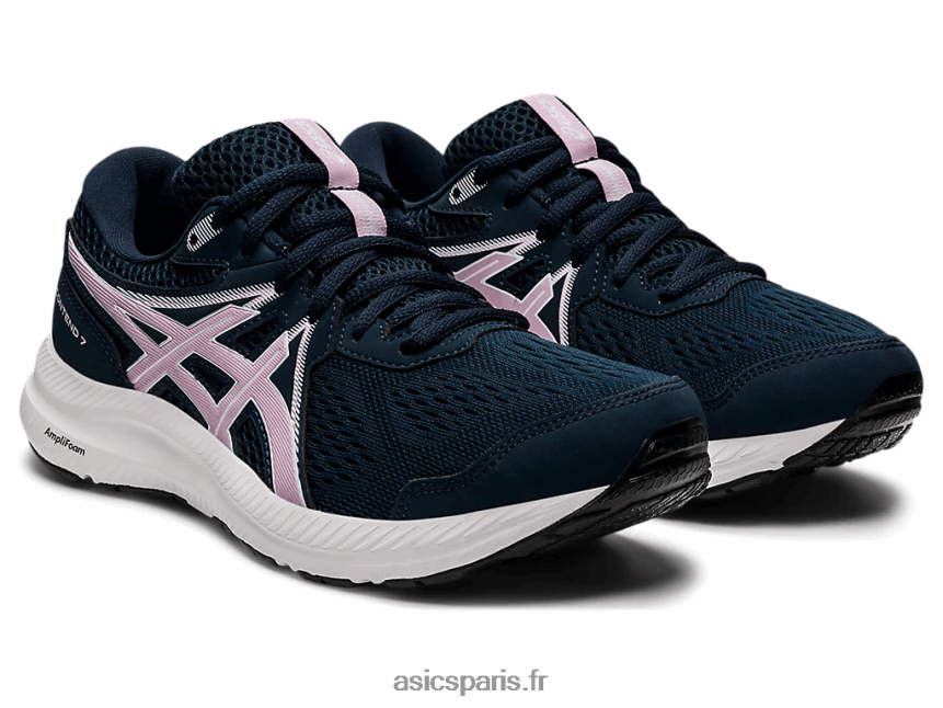 femmes Asics gel-content 7 BXL8B23431 bleu français/rose pâle