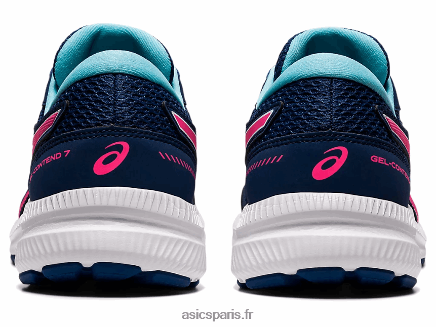 femmes Asics gel-content 7 BXL8B23695 bleu nuit/rose vif