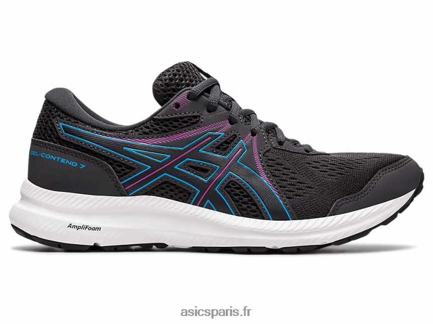 femmes Asics gel-content 7 BXL8B24024 gris graphite/aqua numérique