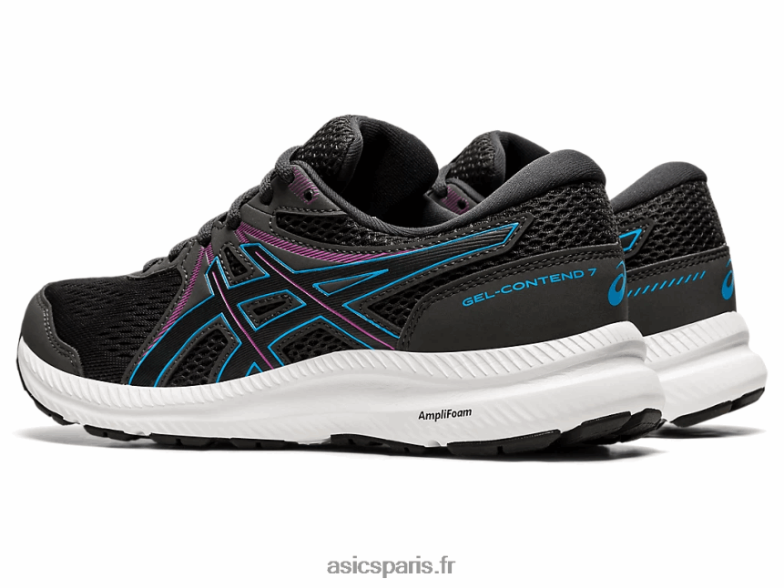femmes Asics gel-content 7 BXL8B24024 gris graphite/aqua numérique