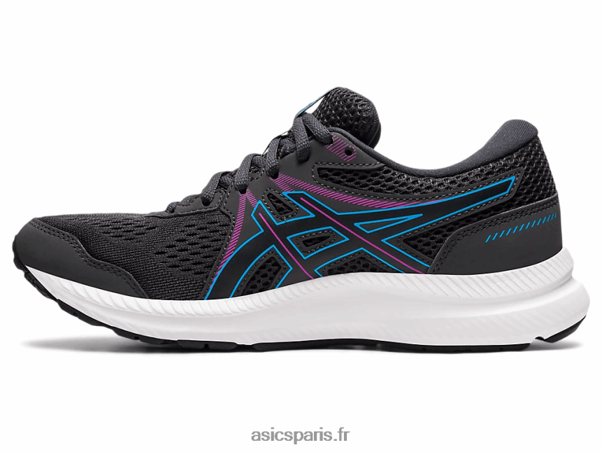 femmes Asics gel-content 7 BXL8B24024 gris graphite/aqua numérique